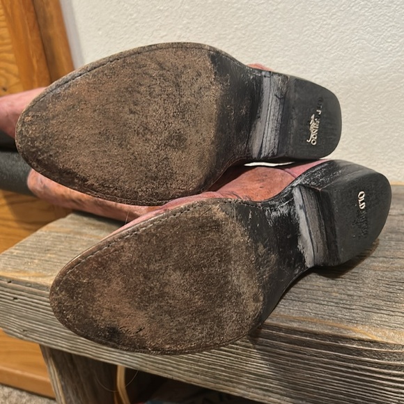 Women’s Old Gringo Pink Leopardito Boots - Picture 11 of 11